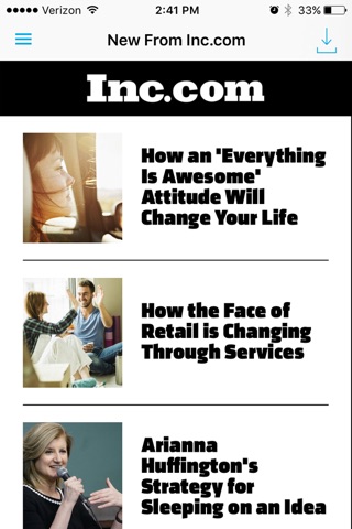 Inc. Magazine App screenshot 3