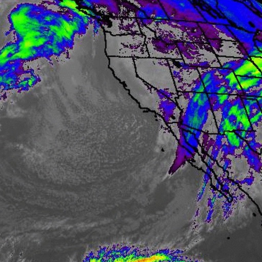 Satellite Weather Loops iOS App