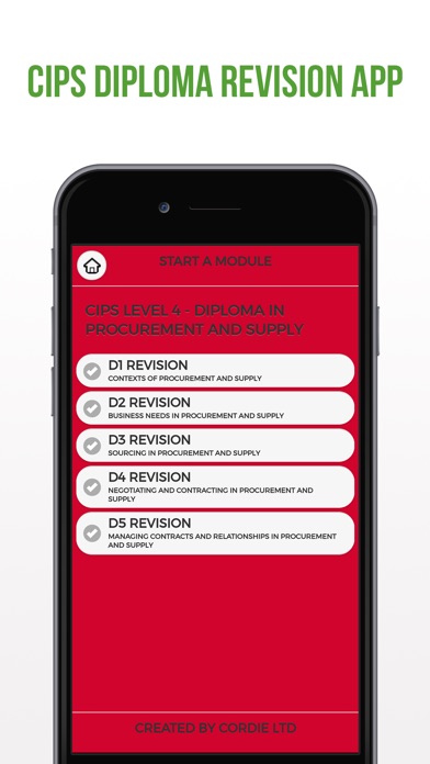 CIPS Level 4 Diploma Revision screenshot 2