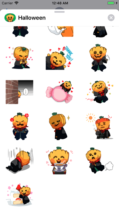 Weirdo Halloween Emoji Sticker screenshot 4