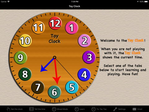 Toy Clock HD - náhled