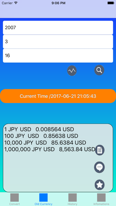 Currency Converter USD,JPY,CNY screenshot 2