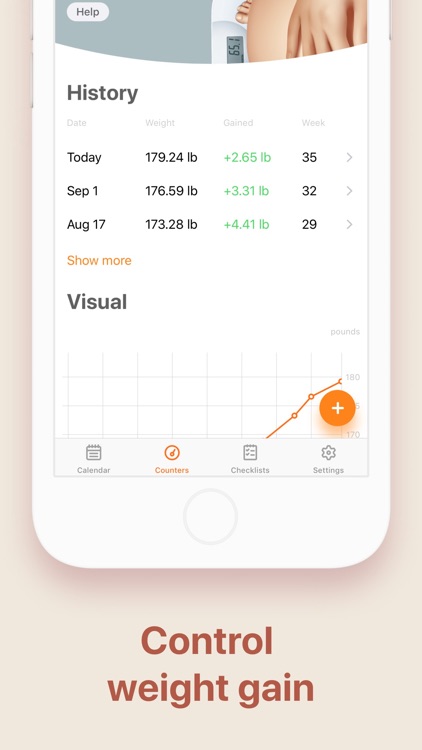 Pregnancy and Due Date Tracker screenshot-3