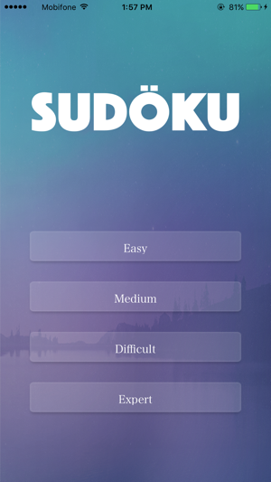 Sudoku - game brain training