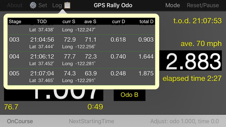 GPS Rally Odometer screenshot-3