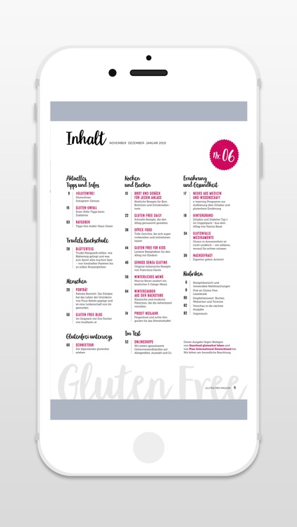 Gluten Free Zeitschrift screenshot-4