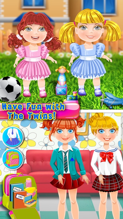 Twins Grow Up - Kids Games & Newborn Baby FREE::Appstore