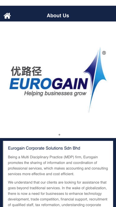 Eurogain Solutions screenshot 2