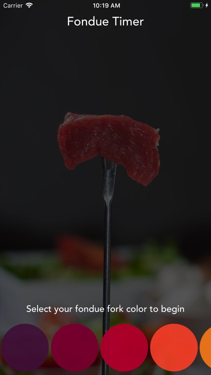 The Fondue Timer