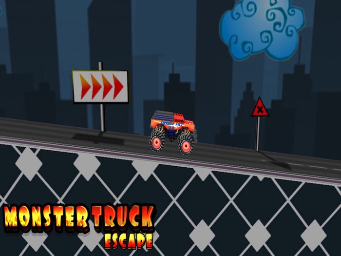 Monster Truck Escape Car Race