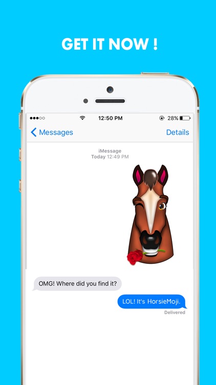 HorsieMoji - Horse Lover Emoji & Stickers screenshot-4