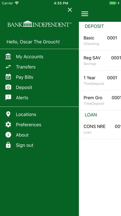 Bank Independent Mobile