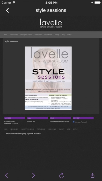 Lavelle Hair Workroom screenshot-3