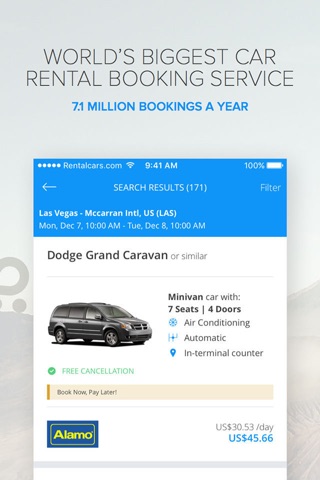 Rentalcars.com Car rental App screenshot 4