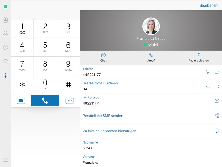 fonhub Communicator für iPad