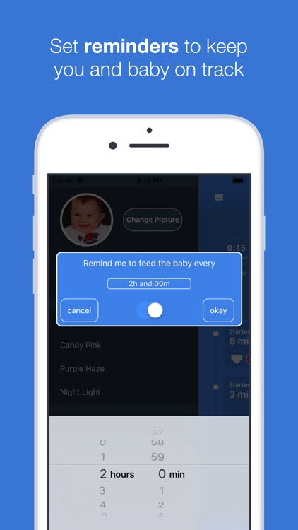 Baby Feed: Breastfeeding Timer screenshot-4