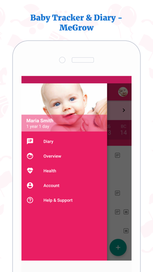 Baby Tracker & Diary - MeGrow