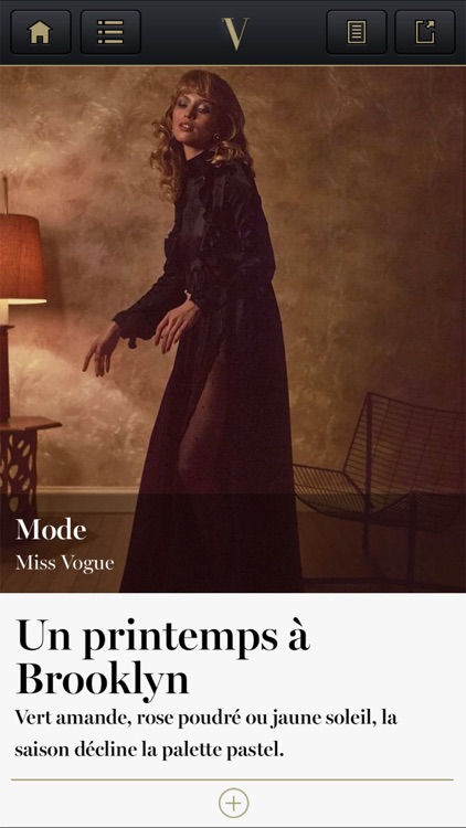 VOGUE MAGAZINE FRANCE iPhone