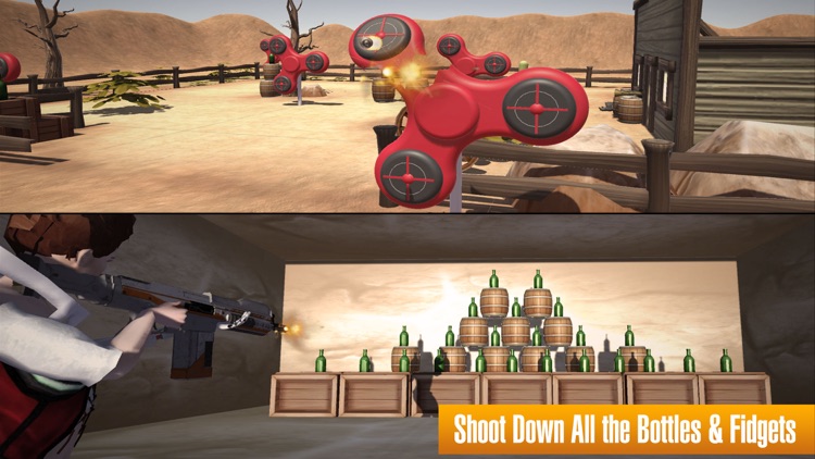 Fidget &Bottle Shooter 3D Game