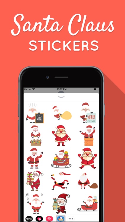 Santa Claus Stickers 2019