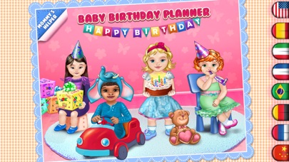 Baby Birthday Planner Screenshot 1