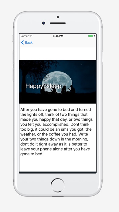 Happy 2 Sleep - sleep aid screenshot 2