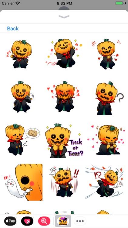 Pumpkin Stickers Collection screenshot-7