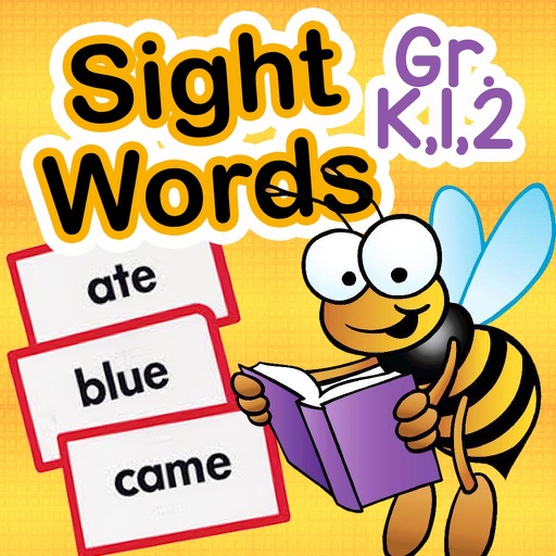 Sight Words Learning Gr. K,1,2 iOS App