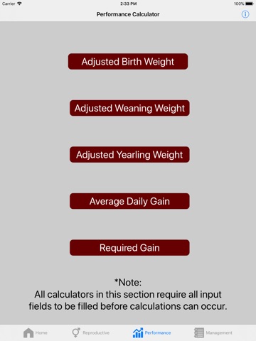 MSUES Cattle Calculator screenshot 3