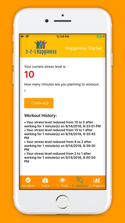 3-2-1 Happiness Tracker