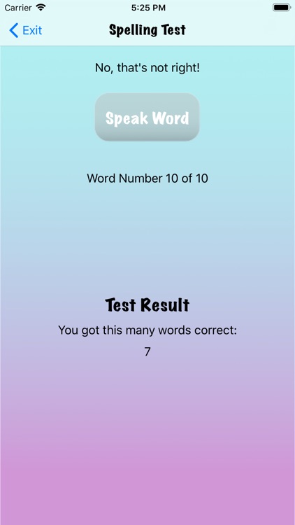 English Spelling Test screenshot-3