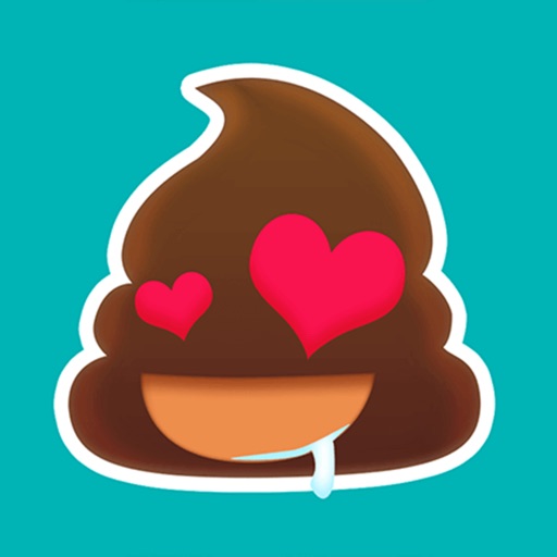 Poo Emoji Sticker for iMessage icon