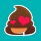 Get your 15 funny animated Poo Emoji Sticker for iMessage on iOS 10, Allo, Facebook and Messenger sharing