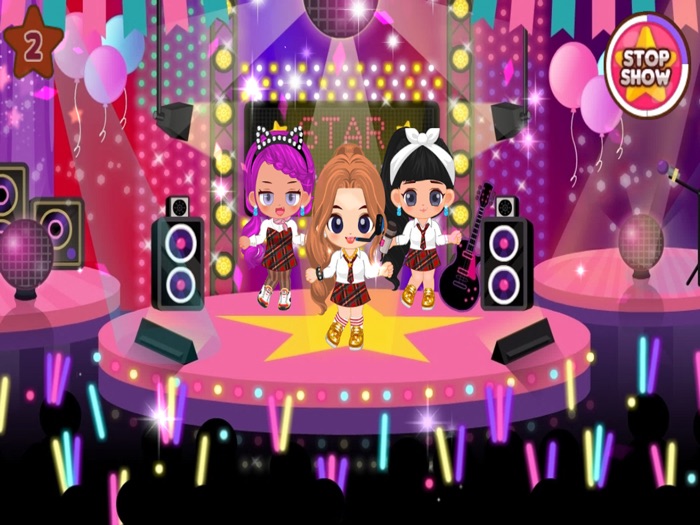 公主模特时装秀－换装女生小游戏大全