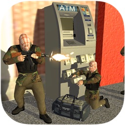 ATM Bank Robbery; Police Squad