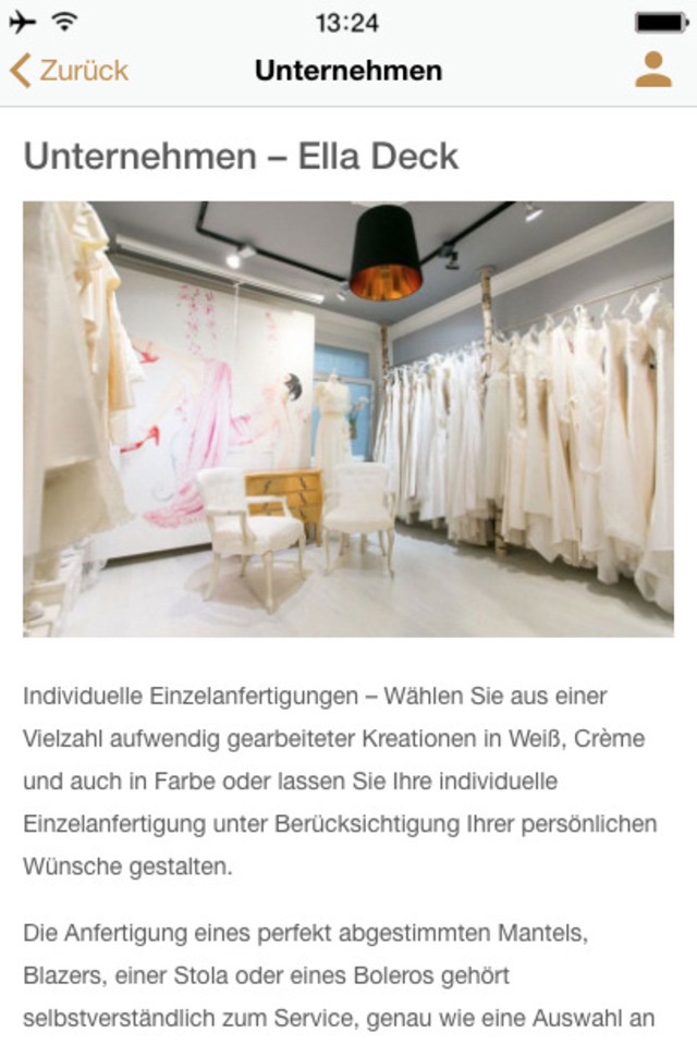 Ella Deck Couture Hamburg screenshot 3