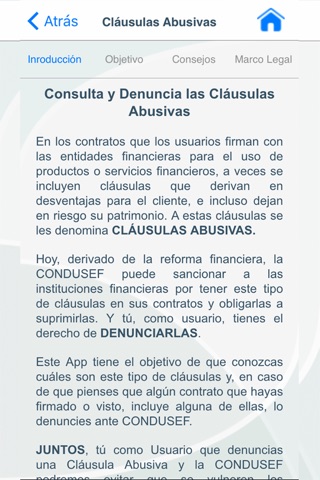 Cláusulas Abusivas screenshot 3