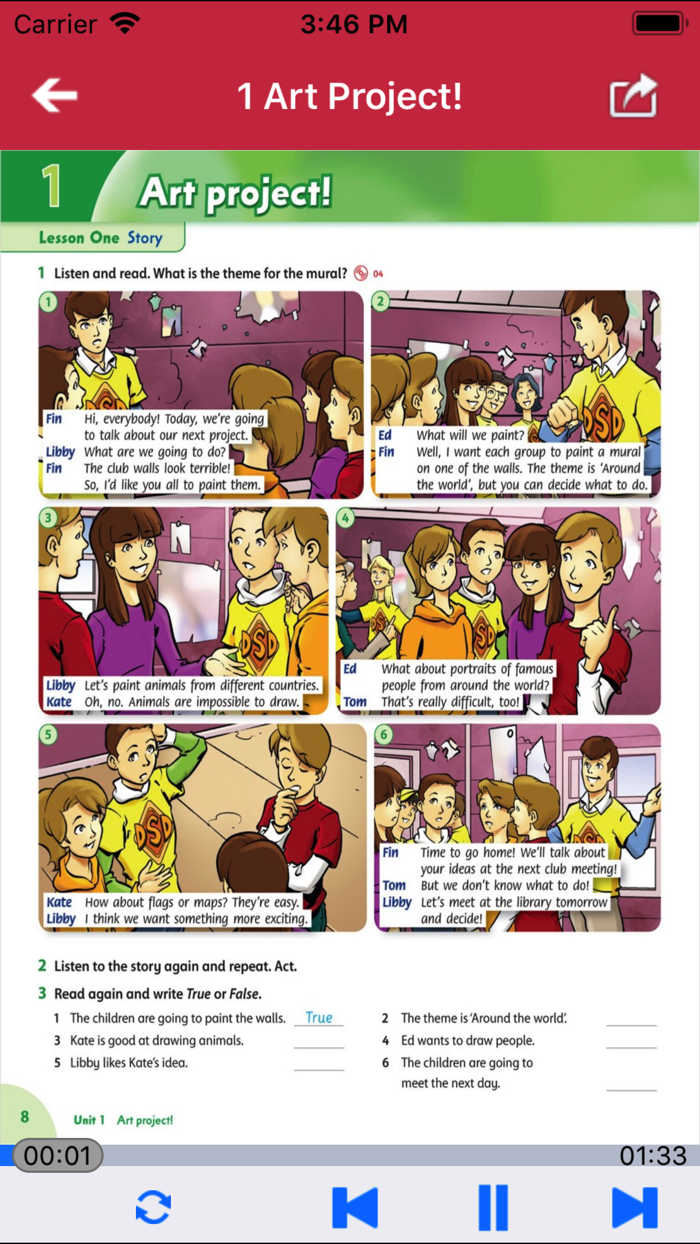 牛津友邻少儿英语第6级