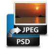 Convert PSD to JPEG
