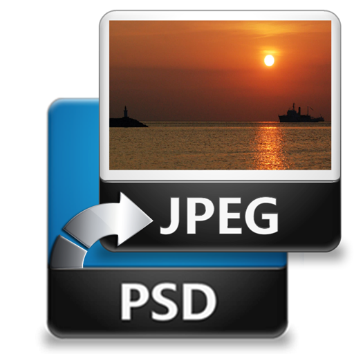 Convert PSD to JPEG