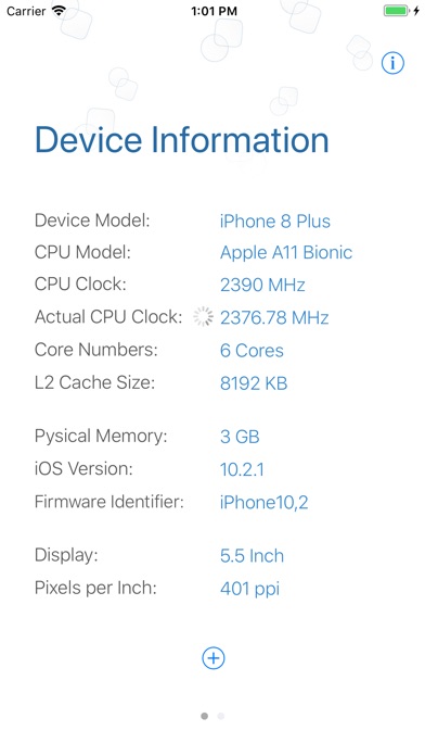 Hazel - Check CPU Info screenshot 2