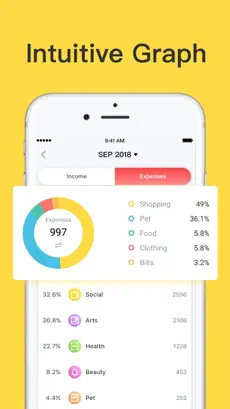 Captura de Pantalla 3 Money Manager: Budget planner iphone