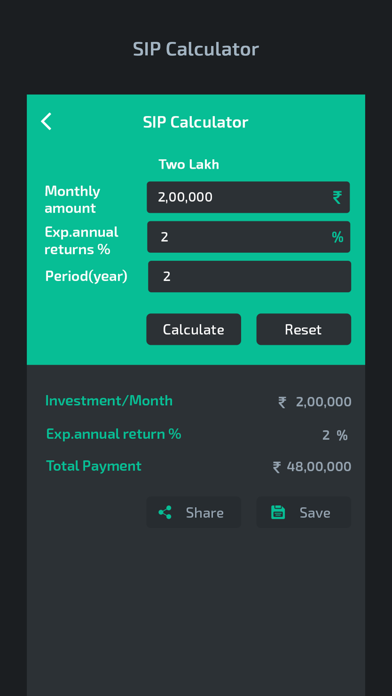 EMI SIP GST Finance Calculator screenshot 4
