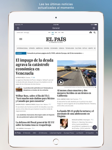 Periódicos Españoles screenshot 3