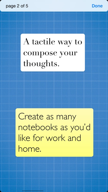 Sticky - simple notebooks