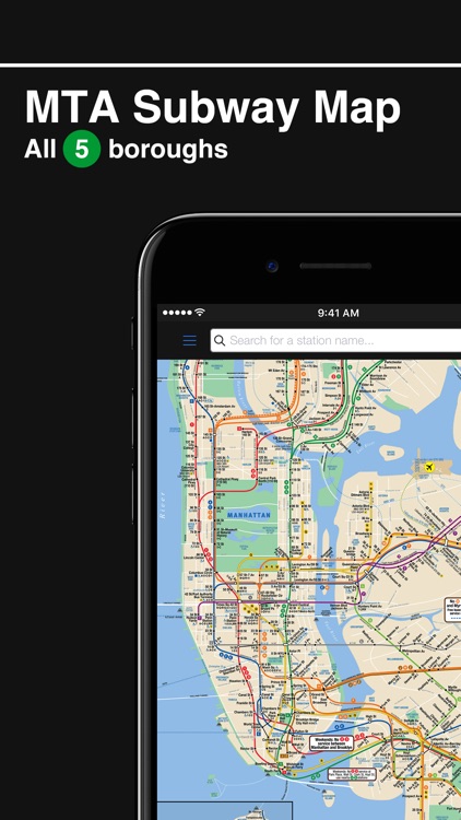 New York Subway MTA Map