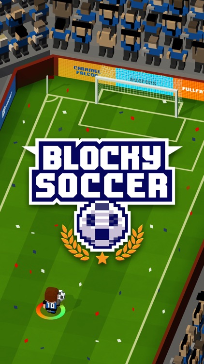 Blocky Soccer screenshot-0