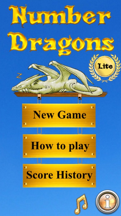 Number Dragons Lite screenshot 2