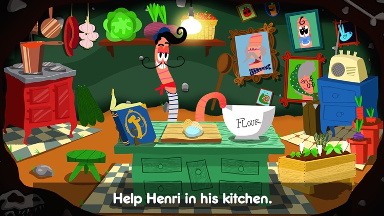 Henri le Worm – Learn and Play Cooking Adventures