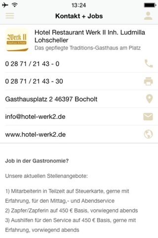Hotel Restaurant Werk II screenshot 4